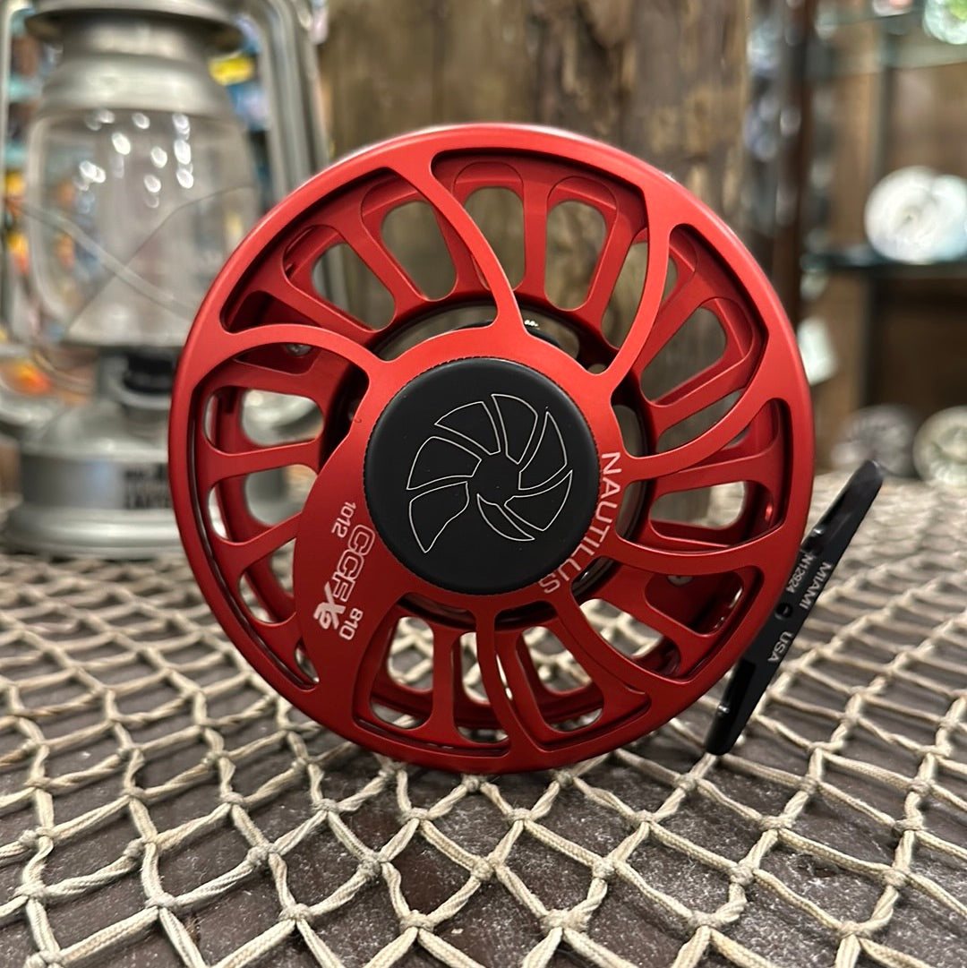 Nautilus CCF-X2 10/12 Fly Reel- Fathom Blue