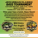 1 Angler Entry ( Bass Tournament )