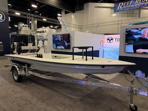 SkimmerSkiff 16’6 CC Whisper Grey (Miami Boat Show Booth 1214)