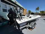 SkimmerSkiff 16’6 CC Whisper Grey (Key Largo Location)