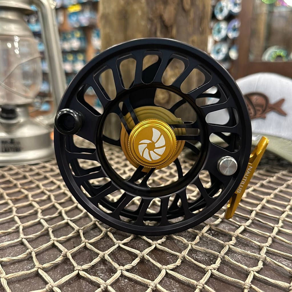 custom nautilus fly reels Nautilus CCF-X2 SilverKing Black & Gold Custom