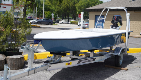 14' BillFish Boatworks Skiff (Petrol Blue)